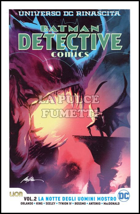 RINASCITA ULTRALIMITED - BATMAN DETECTIVE COMICS # 2: LA NOTTE DEGLI UOMINI MOSTRO